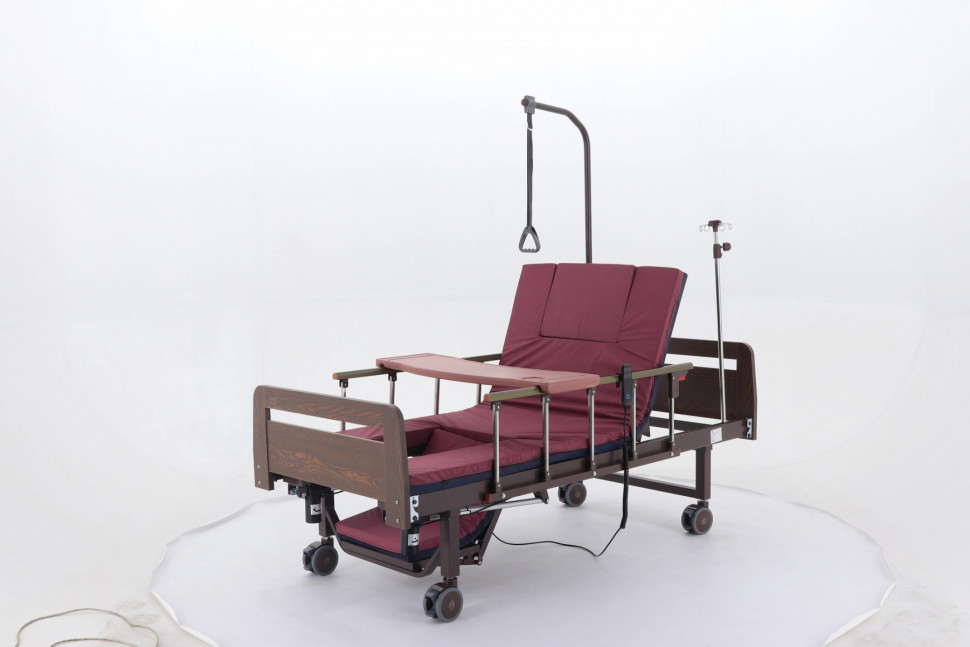 Кровать электр. Мед-Мос YG-2 (МЕ-2028Н-01) ЛДСП без т/у с матрасом