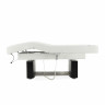 Массажный стол электрический MED-MOS ММКМ-2 (КО-160.1Д) белый/черное дерево, с подогревом ложа