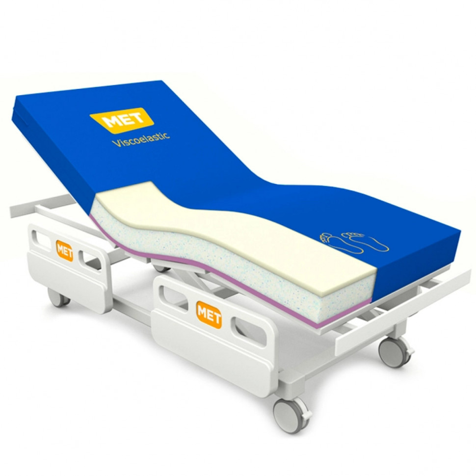 Матрас медицинский противопролежневый многослойный MET 3D VISCO MAX